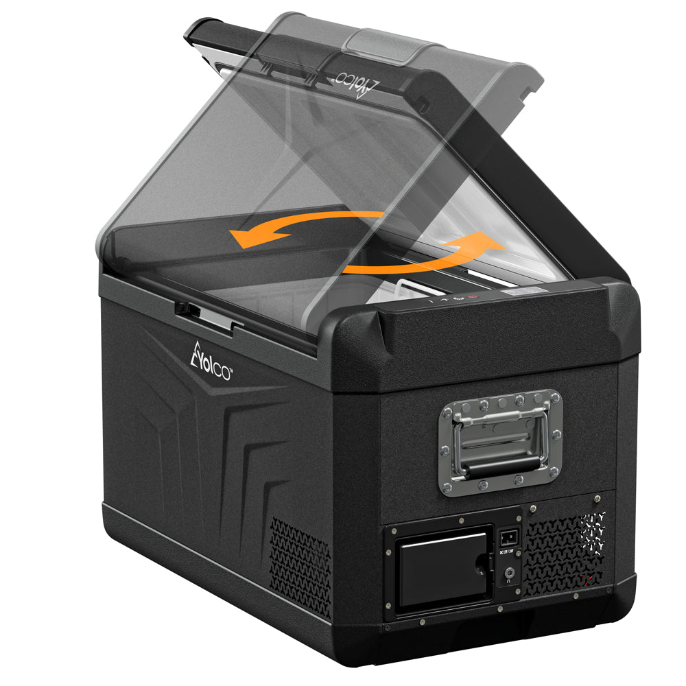 GCX37 Black Kompressorkühlbox