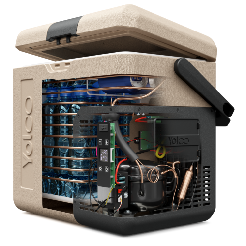 Kompressor der Kühlbox