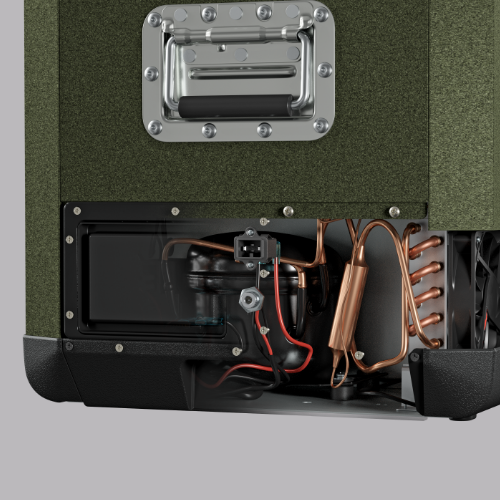 Kompressor der Kühlbox