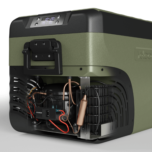 Kompressor der Kühlbox