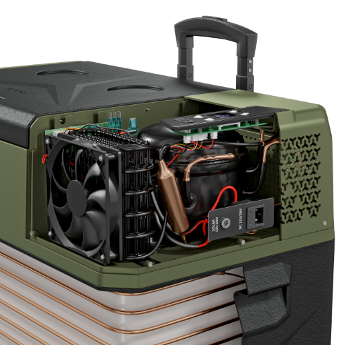 Kompressor der Kühlbox