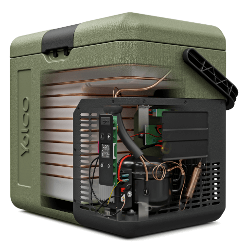 Kompressor der Kühlbox