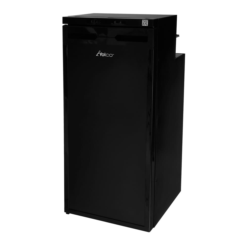 Yolco RL90 Black Einbau-Kompressorkühlschrank