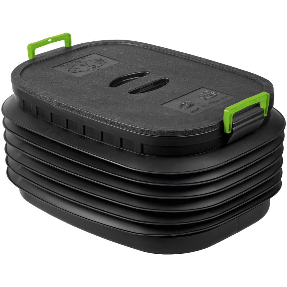 Yolco CP60 Black Faltbarer Behälter CollapBox