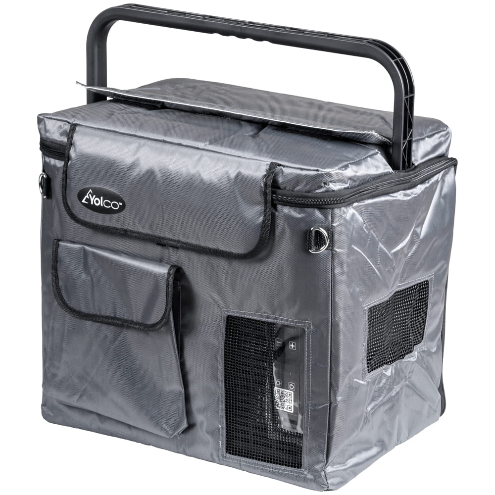 Thermoabdeckung für tragbare Kompressor-Kühlbox Yolco ET18 Silver