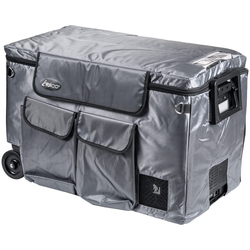 Thermoabdeckung für tragbare Kompressor-Kühlbox Yolco TX50 Silver