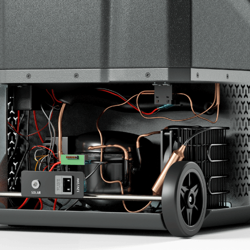 Kompressor der Kühlbox