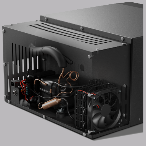 Kompressor der Kühlbox