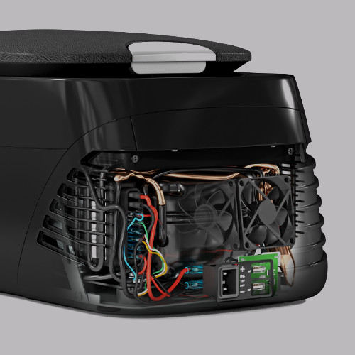 Kompressor der Kühlbox