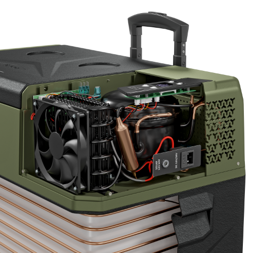 Kompressor der Kühlbox