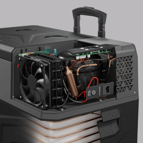 Kompressor der Kühlbox