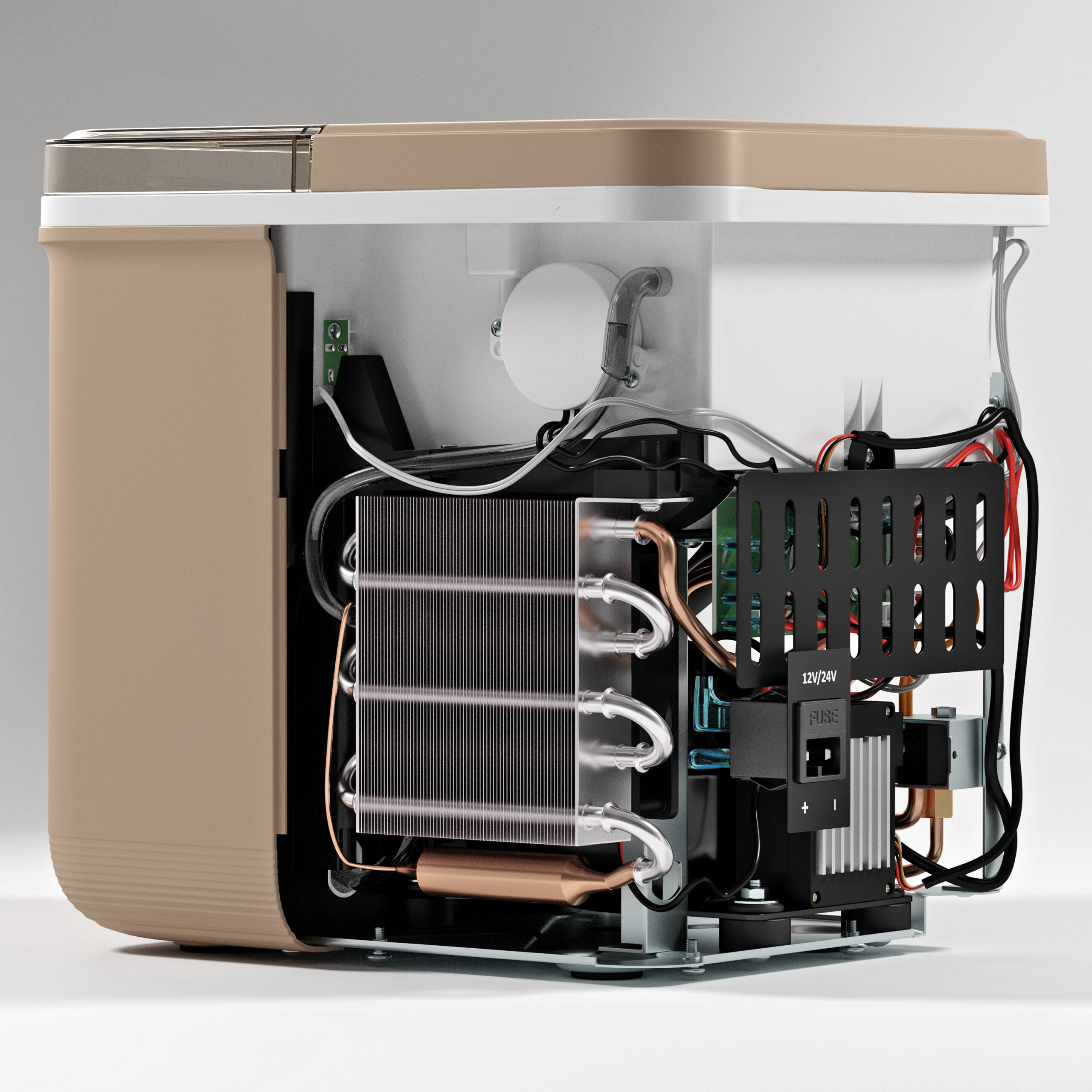 Kompressor der Kühlbox