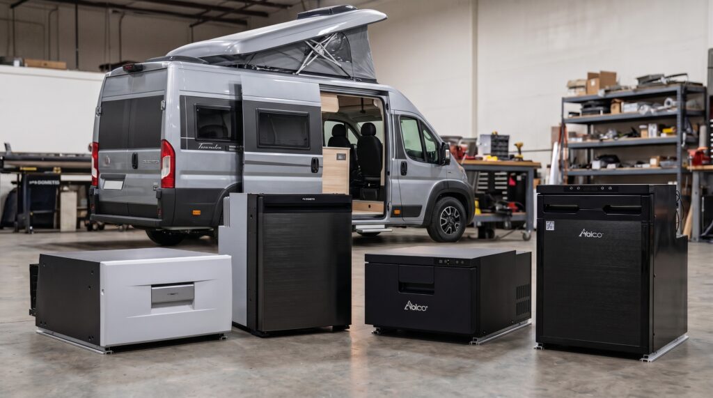 Einbau-Kühlschrank & Kühlschublade Vergleich 2026: YOLCO vs Dometic