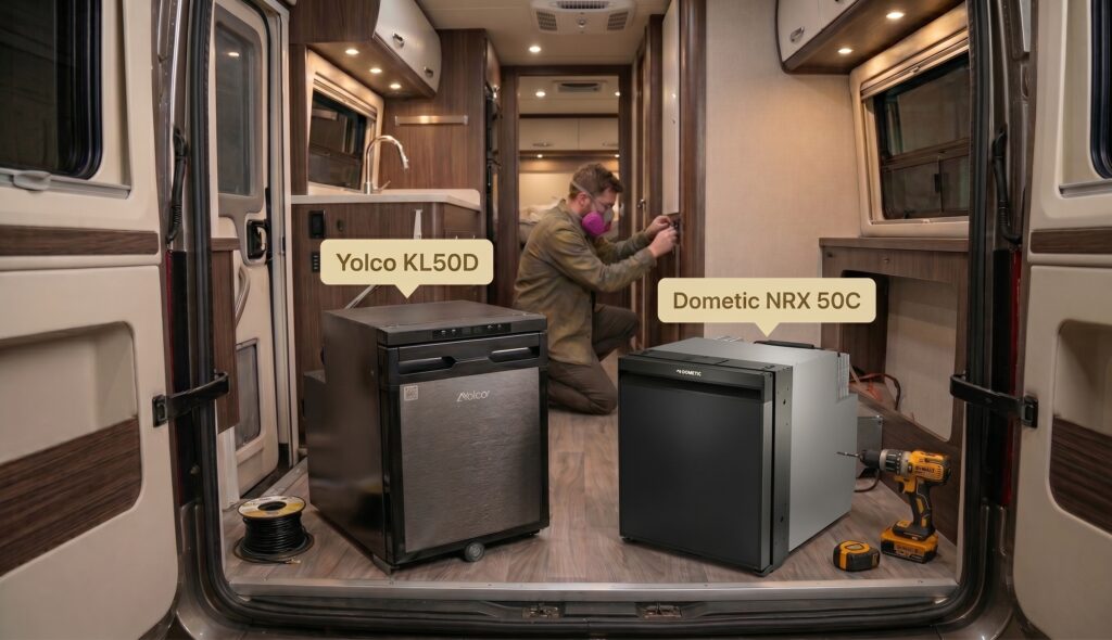 Yolco KL50D vs. Dometic NRX 50C